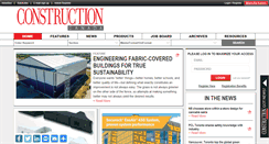 Desktop Screenshot of constructioncanada.net